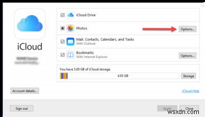 Windows 10에서 iCloud 사진이 다운로드되지 않거나 표시되지 않음 