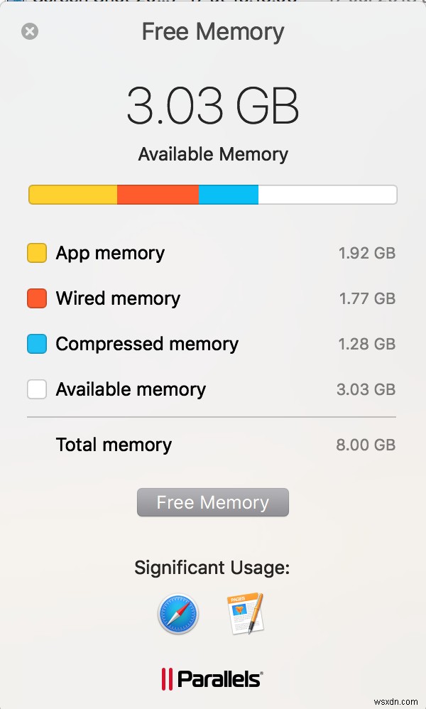 Mac에서 메모리(RAM)를 확보하는 방법 