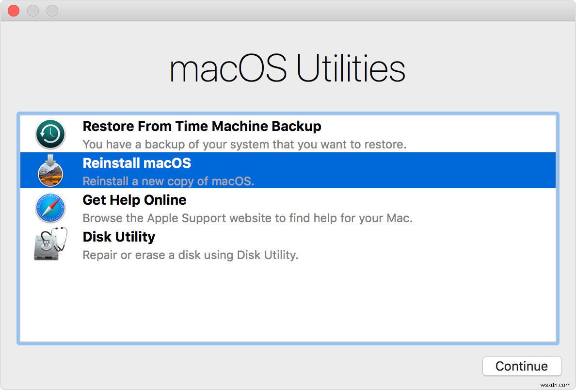 macOS를 다시 설치하는 방법 