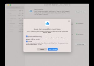 iCloud를 사용하여 Mac을 백업하는 방법 
