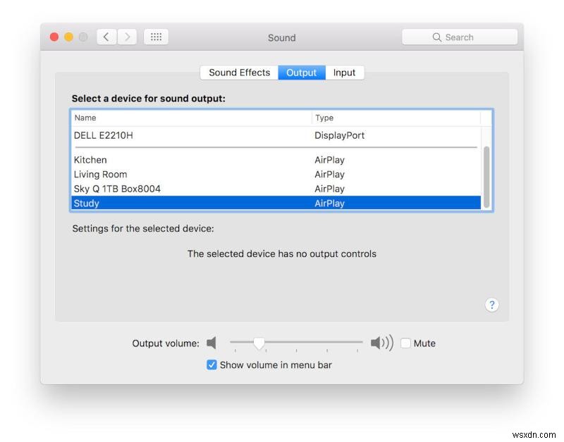 Mac에서 HomePod로 오디오를 AirPlay하는 방법 