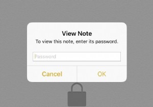 iPhone, iPad 및 Mac에서 메모를 잠그는 방법 