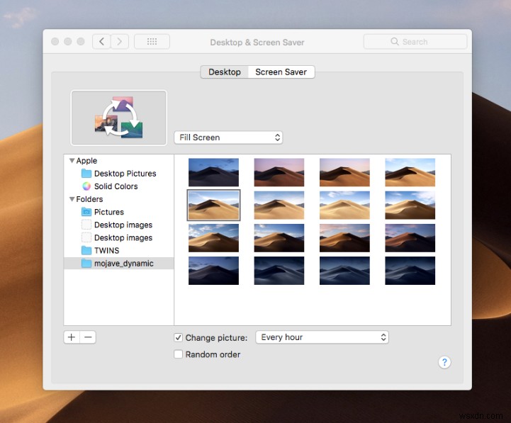 Mac, iPhone 및 Windows에서 Mojave Dynamic Desktop 배경화면을 얻는 방법 