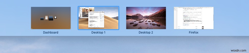 Mac에서 전체 화면 및 분할 보기를 사용하는 방법 