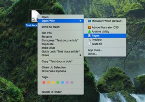 Mac, iPad 또는 iPhone에서 .docx Word 파일을 여는 방법 