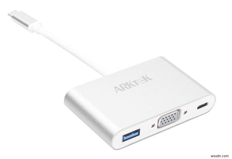 USB-C MacBook 또는 MacBook Pro를 VGA 프로젝터, TV 또는 디스플레이에 연결하는 방법 