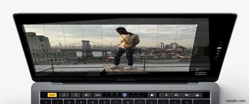 MacBook Pro에서 Touch Bar를 사용하는 방법 