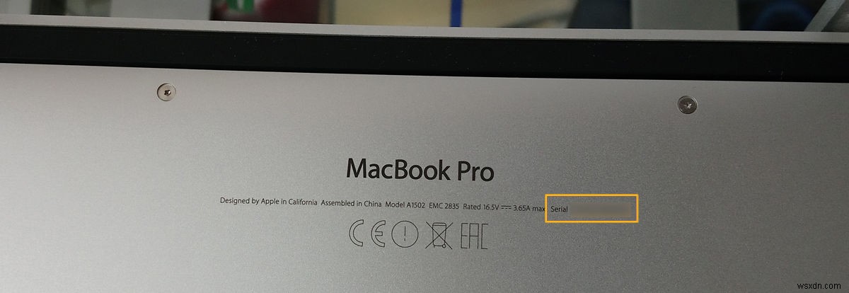 Mac 일련 번호를 찾는 방법 