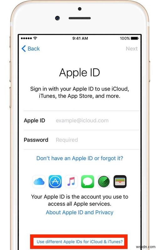 Apple ID 계정을 사용하는 방법 