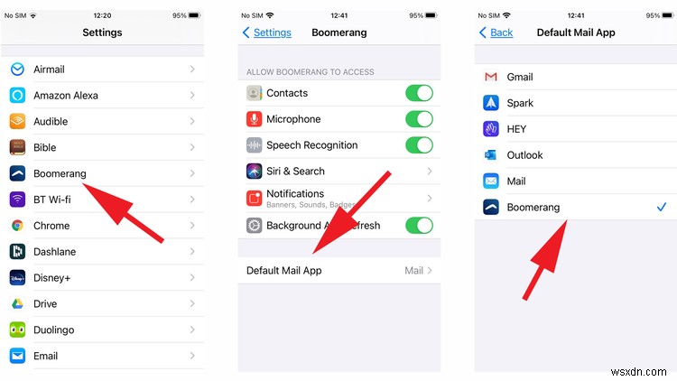 iPhone의 기본 앱을 변경하는 방법(iOS 14 및 iOS 13) 