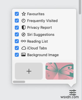 Safari 시작 페이지에 자신의 배경 이미지를 추가하는 방법 