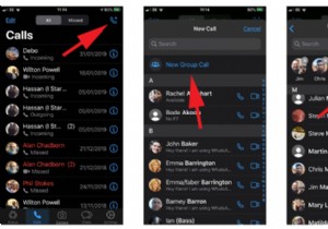 iPhone의 WhatsApp에서 그룹 화상 통화를 하는 방법 