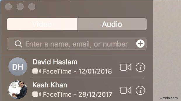 Mac에서 FaceTime하는 방법 