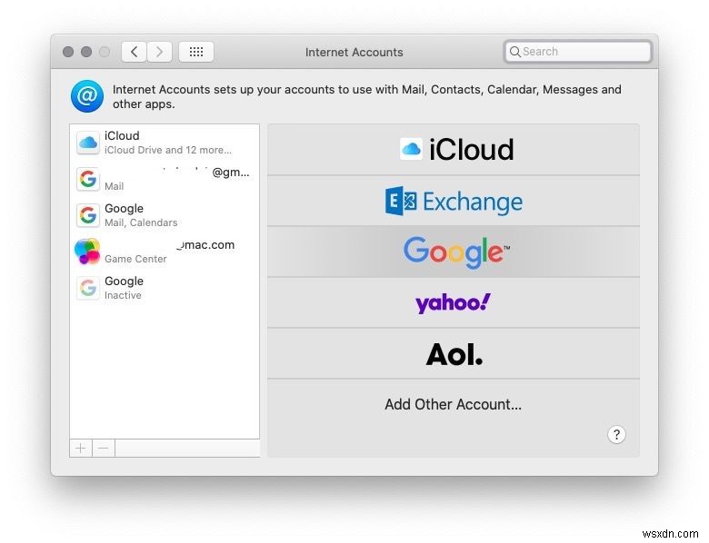MacBook 또는 Mac에 이메일을 추가하는 방법 