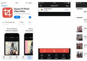 iPhone의 전체 크기 사진을 Instagram에 업로드하는 방법 
