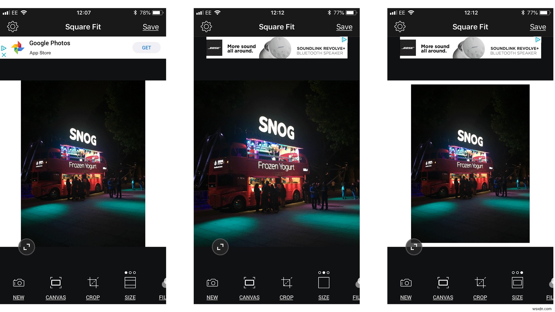 iPhone의 전체 크기 사진을 Instagram에 업로드하는 방법 