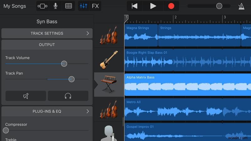 iPad 및 iPhone용 GarageBand에서 편집하는 방법 