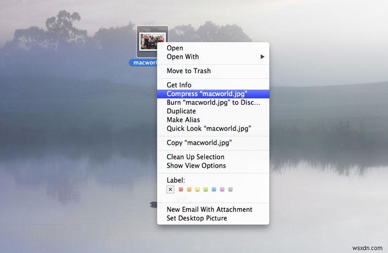 Mac에서 파일을 압축하는 방법 