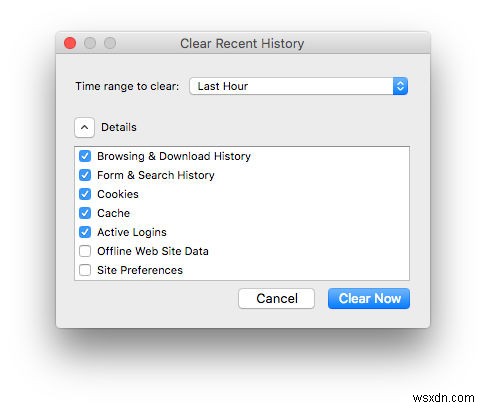 Mac에서 웹 검색 기록을 삭제하는 방법 