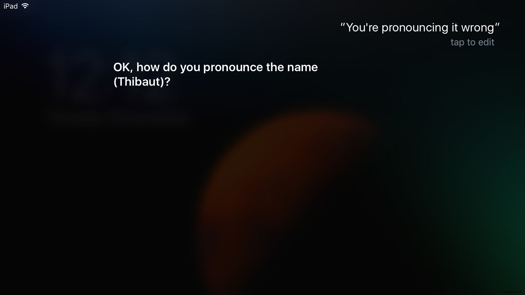 Siri에게 이름을 올바르게 발음하도록 가르치는 방법 