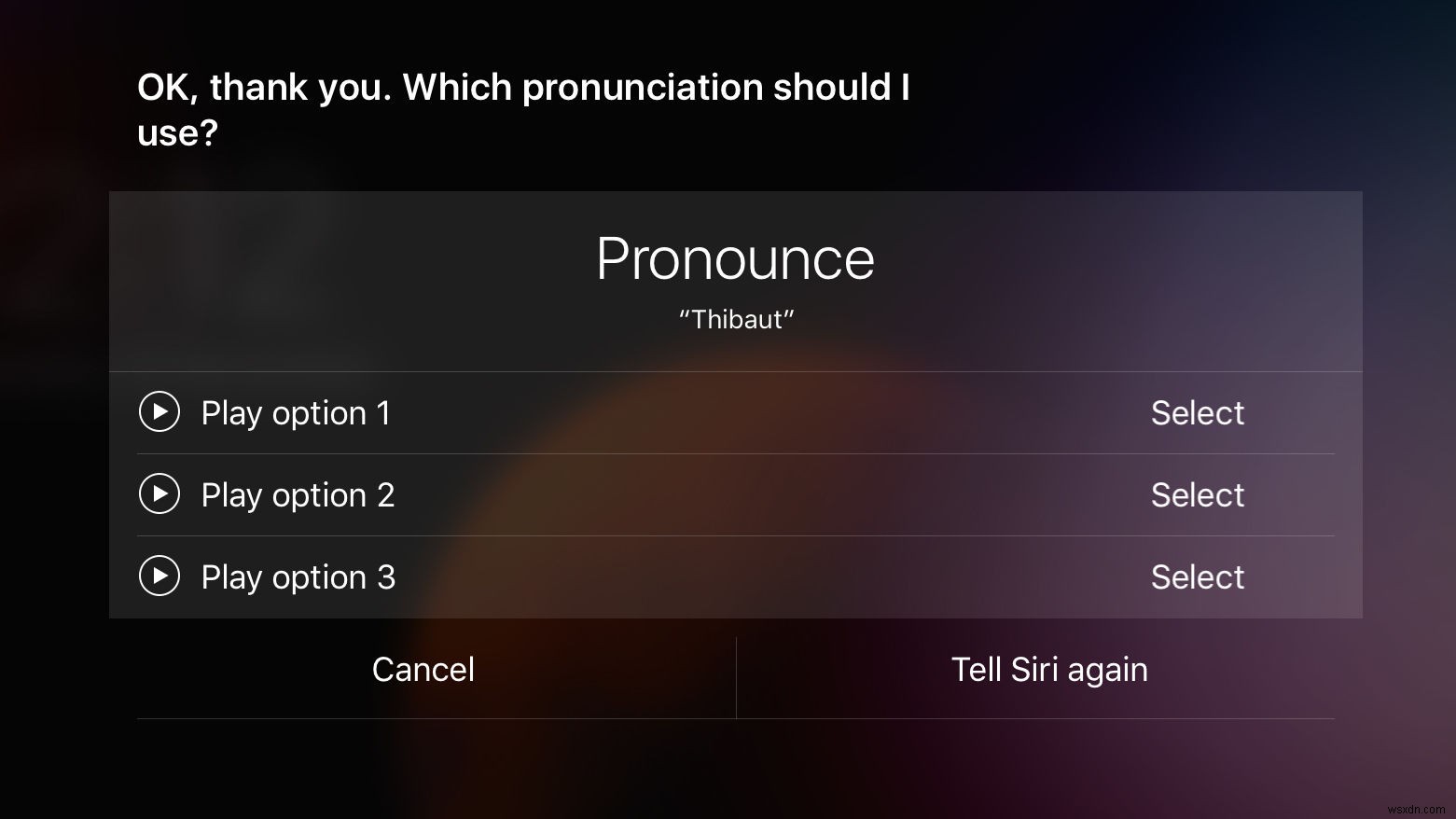 Siri에게 이름을 올바르게 발음하도록 가르치는 방법 