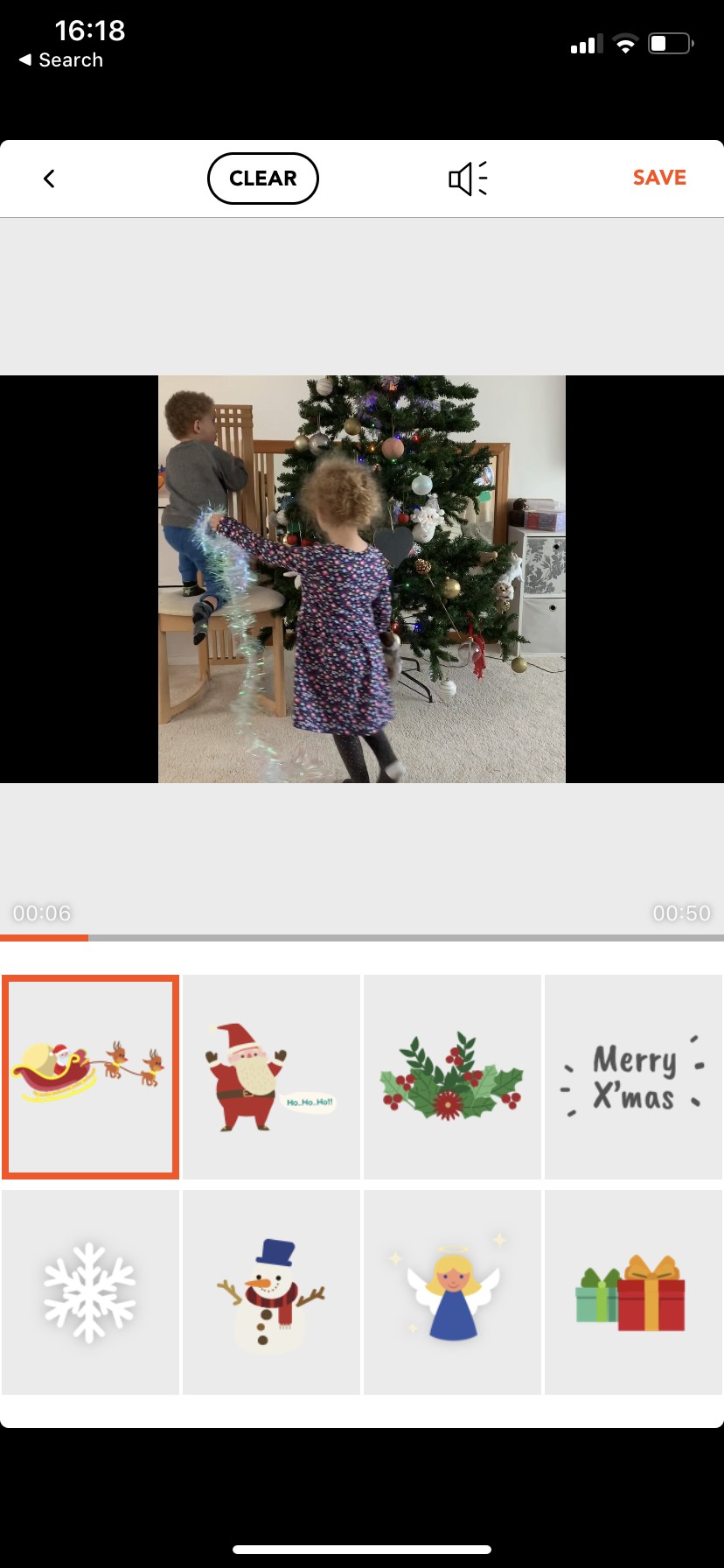 iPhone에서 크리스마스 비디오를 만드는 방법 