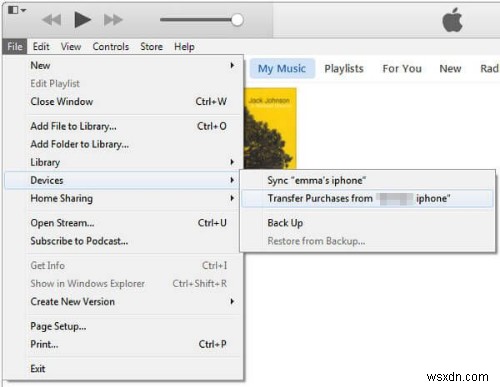 Windows 10에서 iPhone에서 iTunes로 음악을 전송하는 방법은 무엇입니까? 