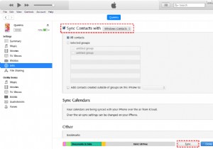 iTunes를 사용하여 iPhone에서 iPhone으로 연락처를 전송하는 방법 