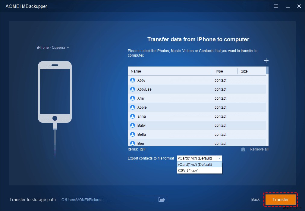 iTunes를 사용하여 iPhone에서 iPhone으로 연락처를 전송하는 방법 