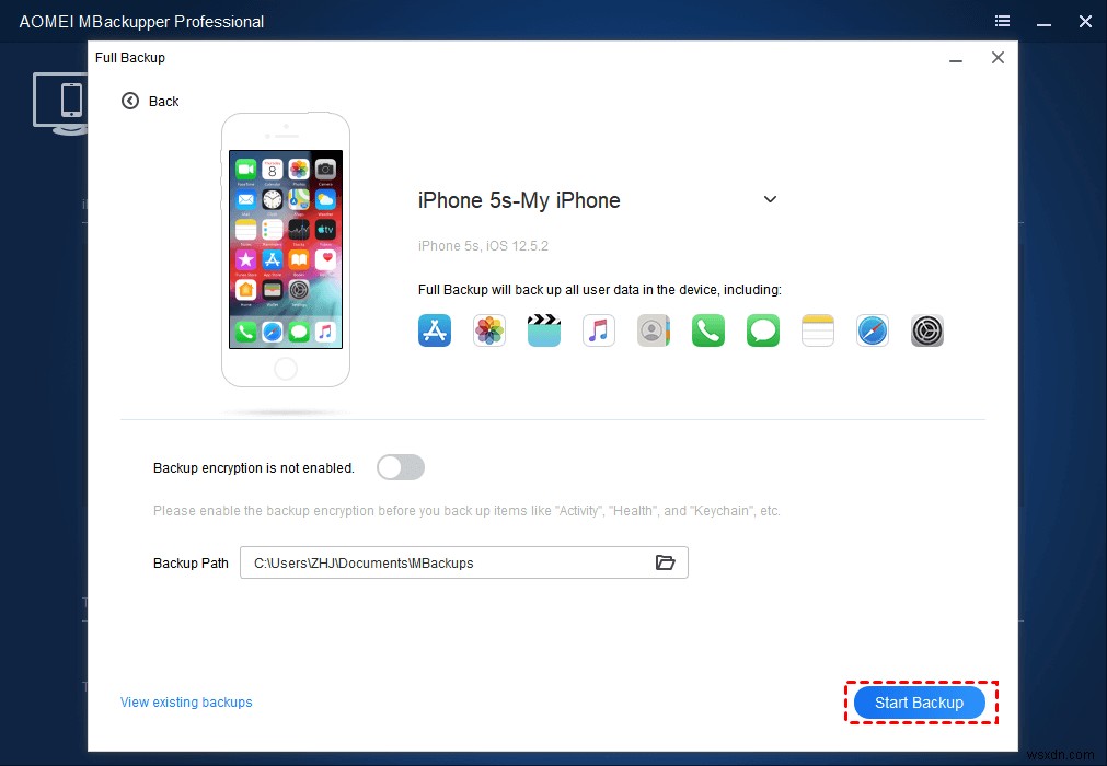 iCloud 2021 없이 iPhone을 백업하는 방법 