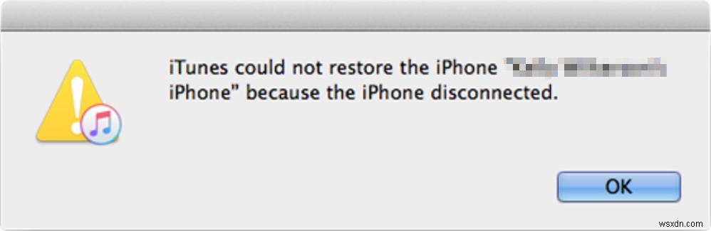 수정됨:iPhone이 연결 해제되어 iTunes에서 iPhone을 백업할 수 없음 