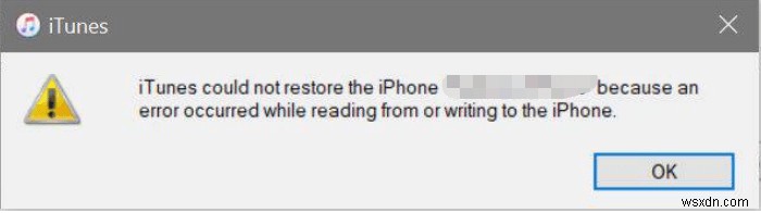수정됨:iPhone 백업 오류 읽기 또는 쓰기를 해결하는 방법은 무엇입니까? 