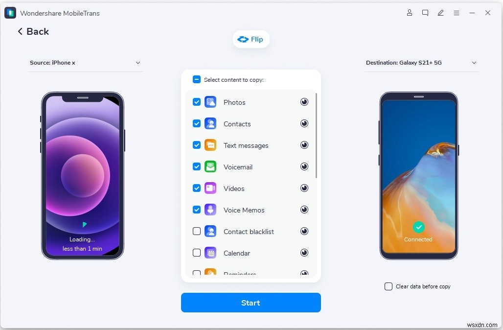 iPhone에서 Xiaomi로 전송:iPhone에서 Xiaomi Mi/Note/Redmi로 데이터 전송 