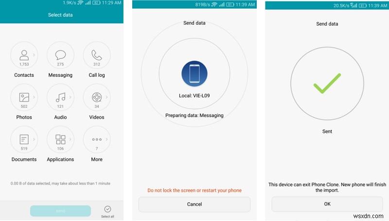 HTC에서 Huawei로 데이터를 전송하는 방법:2개의 스마트 솔루션 
