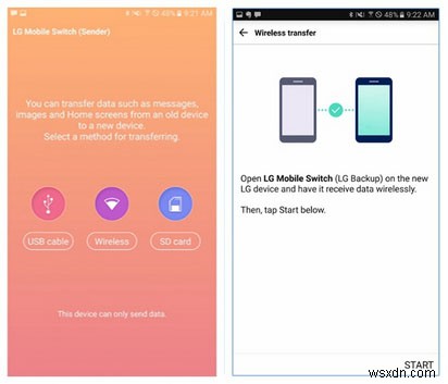 LG 모바일 스위치 앱 검토:LG 모바일 스위치가 작동하지 않는 경우 수행할 작업 