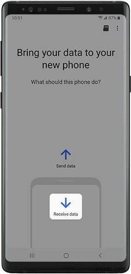 Android에서 Android로 앱을 전송하는 방법은 무엇입니까? 