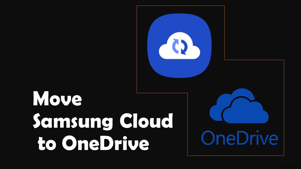 Samsung Cloud에서 OneDrive로 이동 