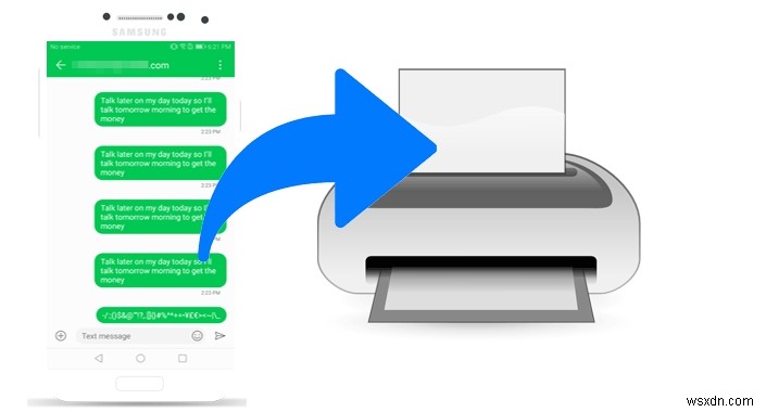 [4가지 방법] Samsung Galaxy S22 시리즈에서 문자 메시지/SMS 인쇄 