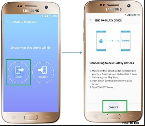Samsung에서 Samsung S20으로 메시지를 전송하는 방법 
