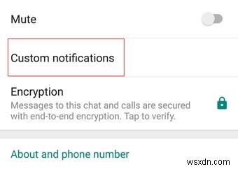 WhatsApp 알림을 끄는 방법 