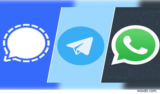 WhatsApp vs Telegram vs Signal:어떤 채팅 앱이 최고입니까? 