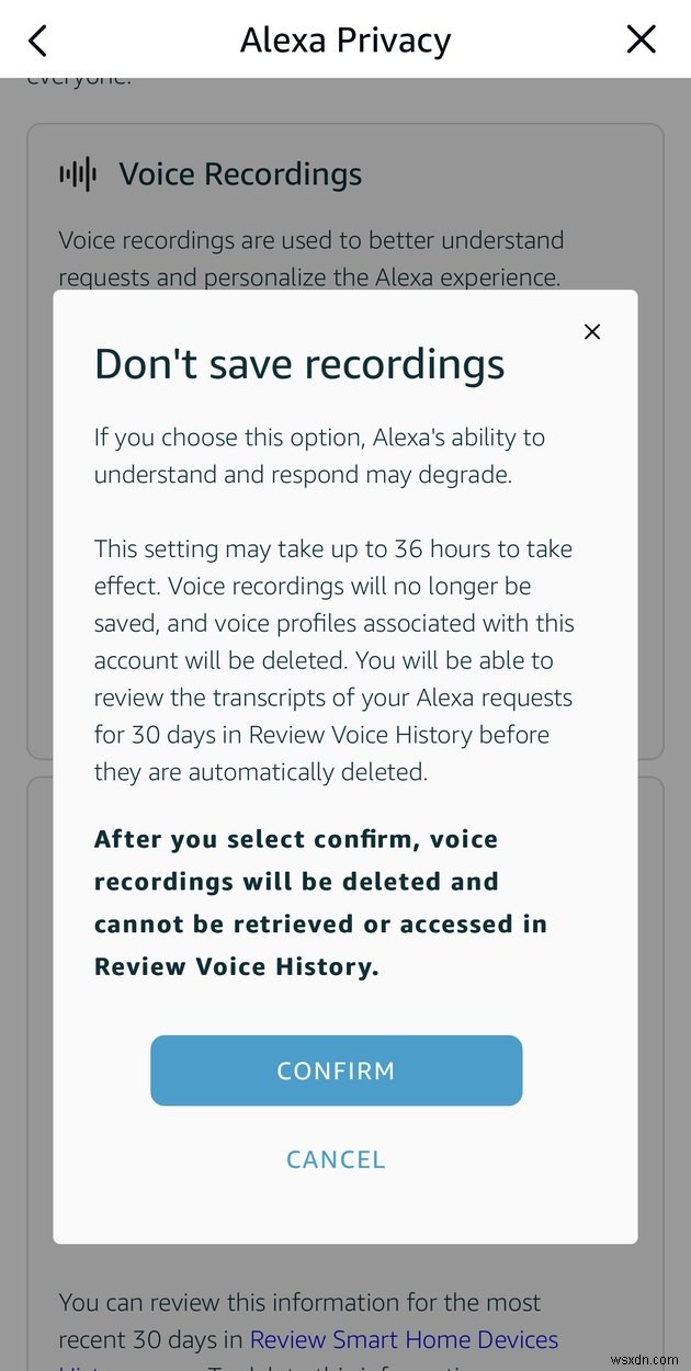 Amazon이 Alexa 대화를 녹음하지 못하게 하는 방법 