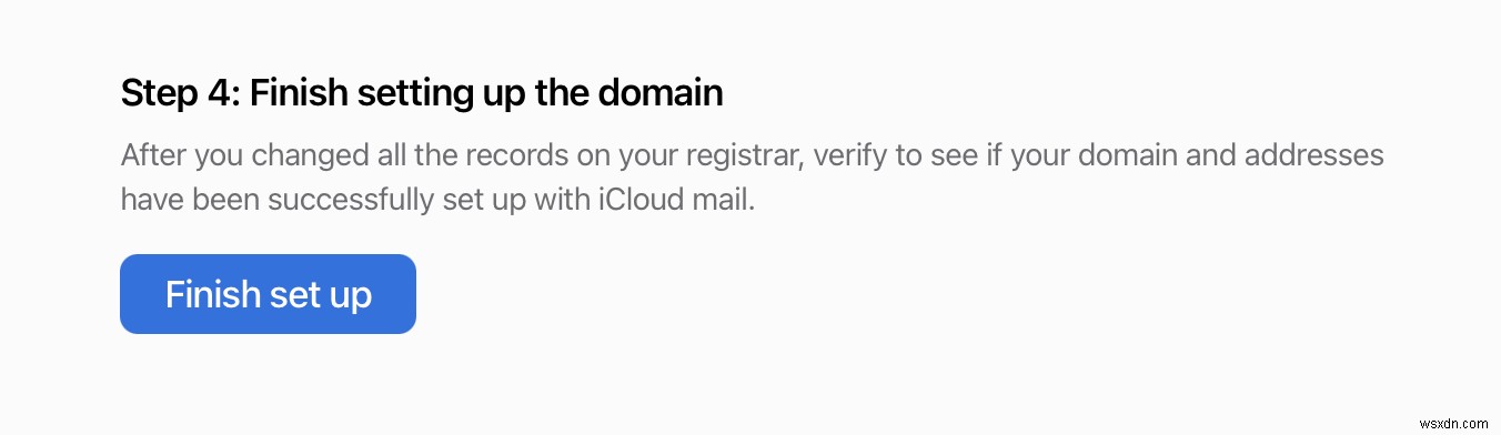 iCloud Mail에서 사용자 정의 이메일 도메인을 사용하는 방법 