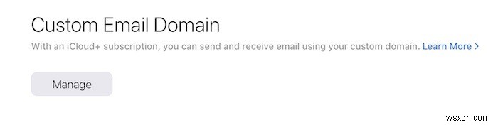 iCloud Mail에서 사용자 정의 이메일 도메인을 사용하는 방법 