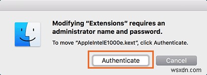 macOS에서 Kext를 추가 및 제거하는 방법 