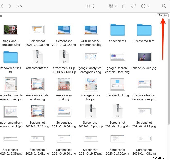 삭제되지 않는 Mac에서 파일을 삭제하는 방법 