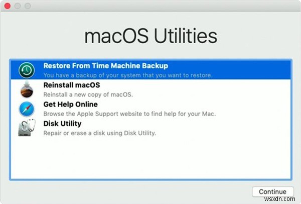 macOS를 이전 버전으로 다운그레이드하는 방법 