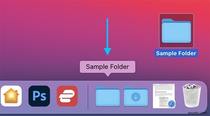 Mac의 Finder에서 폴더를 북마크하는 방법 