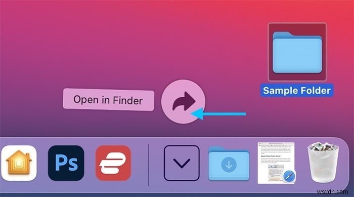 Mac의 Finder에서 폴더를 북마크하는 방법 