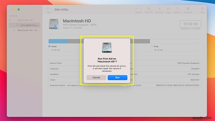 Mac에서 디스크 권한을 복구하는 방법 